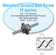 Standard Ground Ballscrew H Series